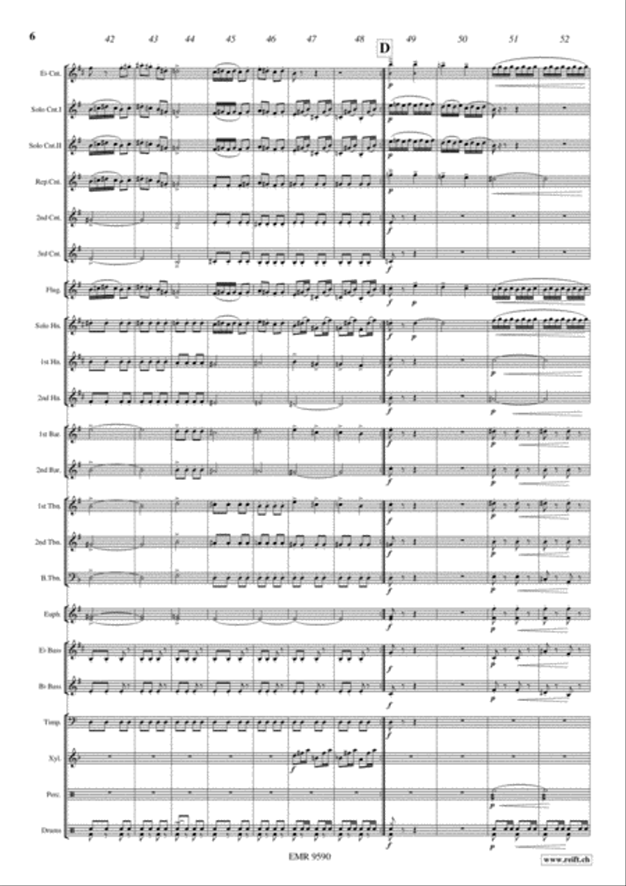 Zigeunertanz Zigeunertanz Brass Band scores gallery preview page 7