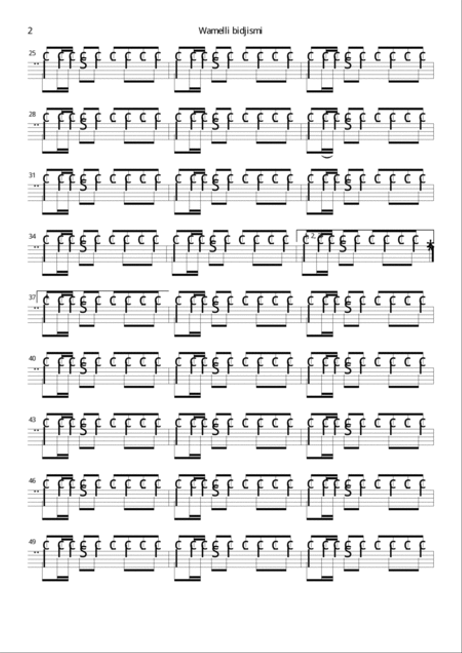 1ère Suite Andalouse Full Orchestra scores gallery preview page 3