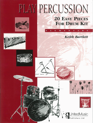 Book cover for 20 Easy Pieces for Drum Kit