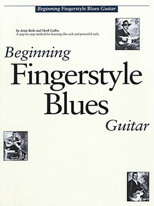Book cover for Beginning Fingerstyle Blues Guitar