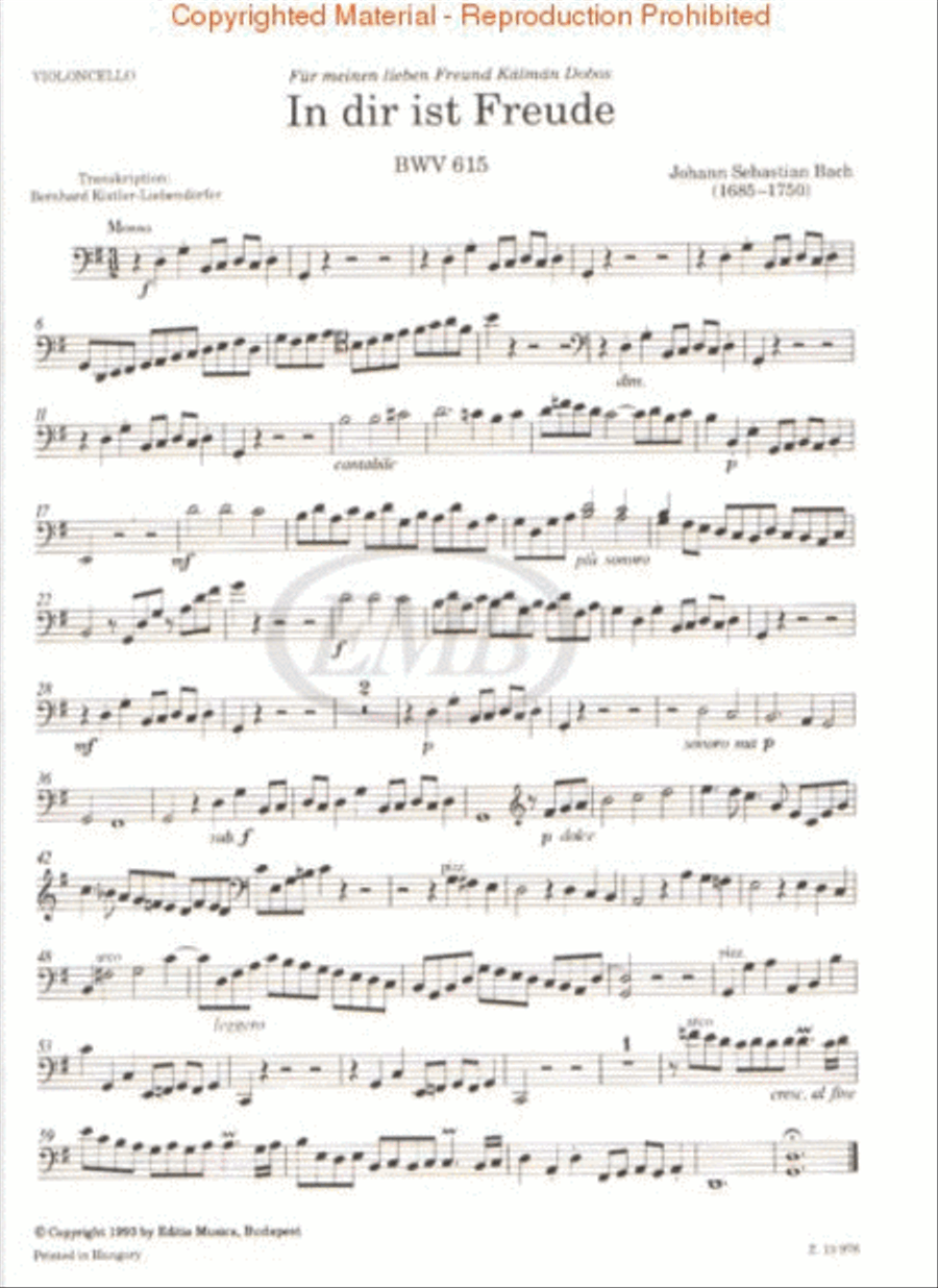 Three Organ Chorales Organ scores gallery preview page 2