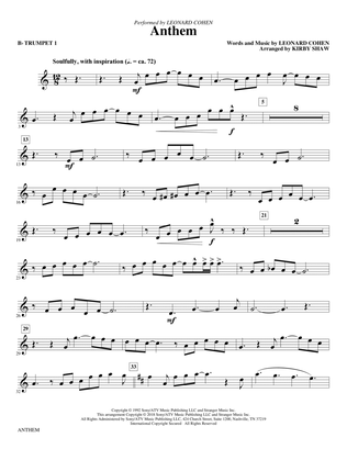 Anthem - Bb Trumpet 1