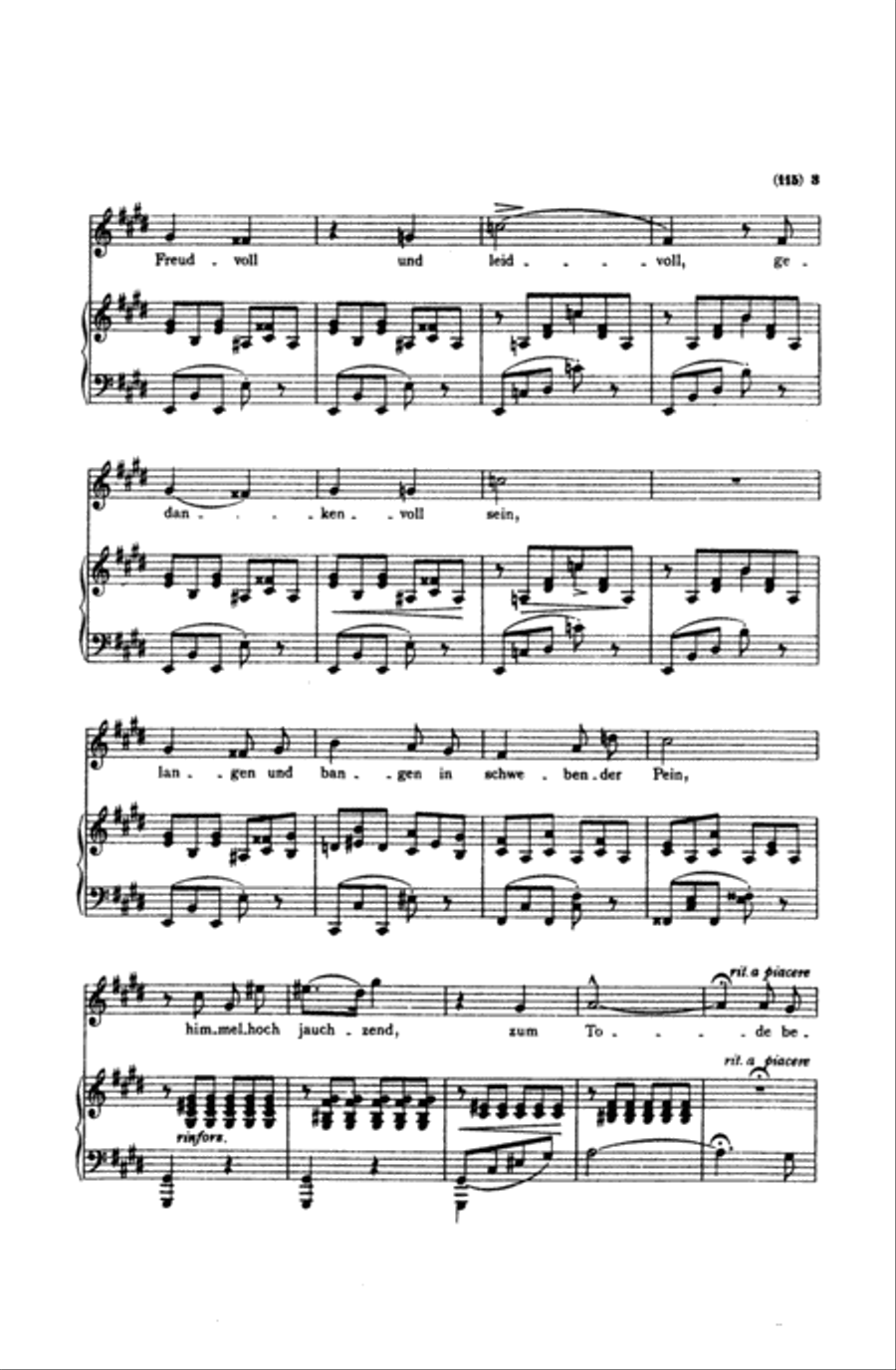 Liszt: Songs, Volume II, Nos. 14-25 (Italian or German) Voice scores gallery preview page 2