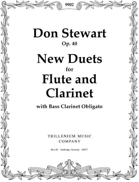 New Duets for Flute and Clarinet