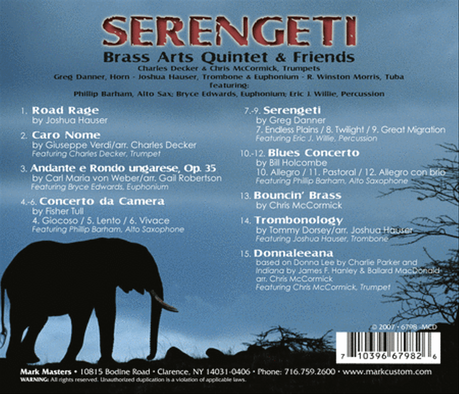 Serengeti Brass Quintet scores gallery preview page 2