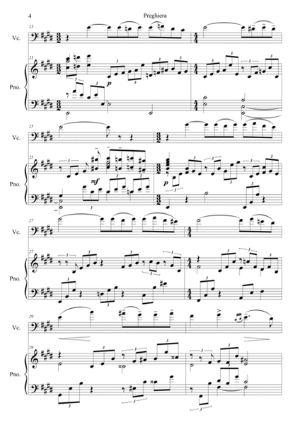Preghiera (Piano concerto No.2 mov.2) in E image number null