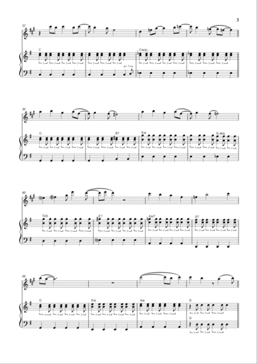 All I Want For Christmas Is You B-Flat Clarinet scores gallery preview page 3
