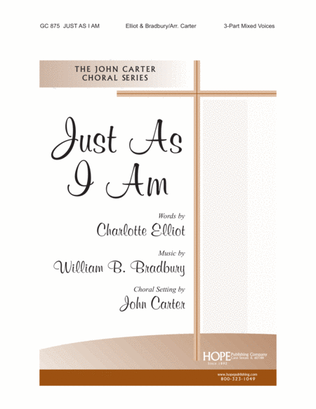 Book cover for Just As I Am