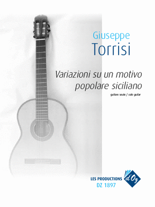 Book cover for Variazioni su un motivo popolare siciliano
