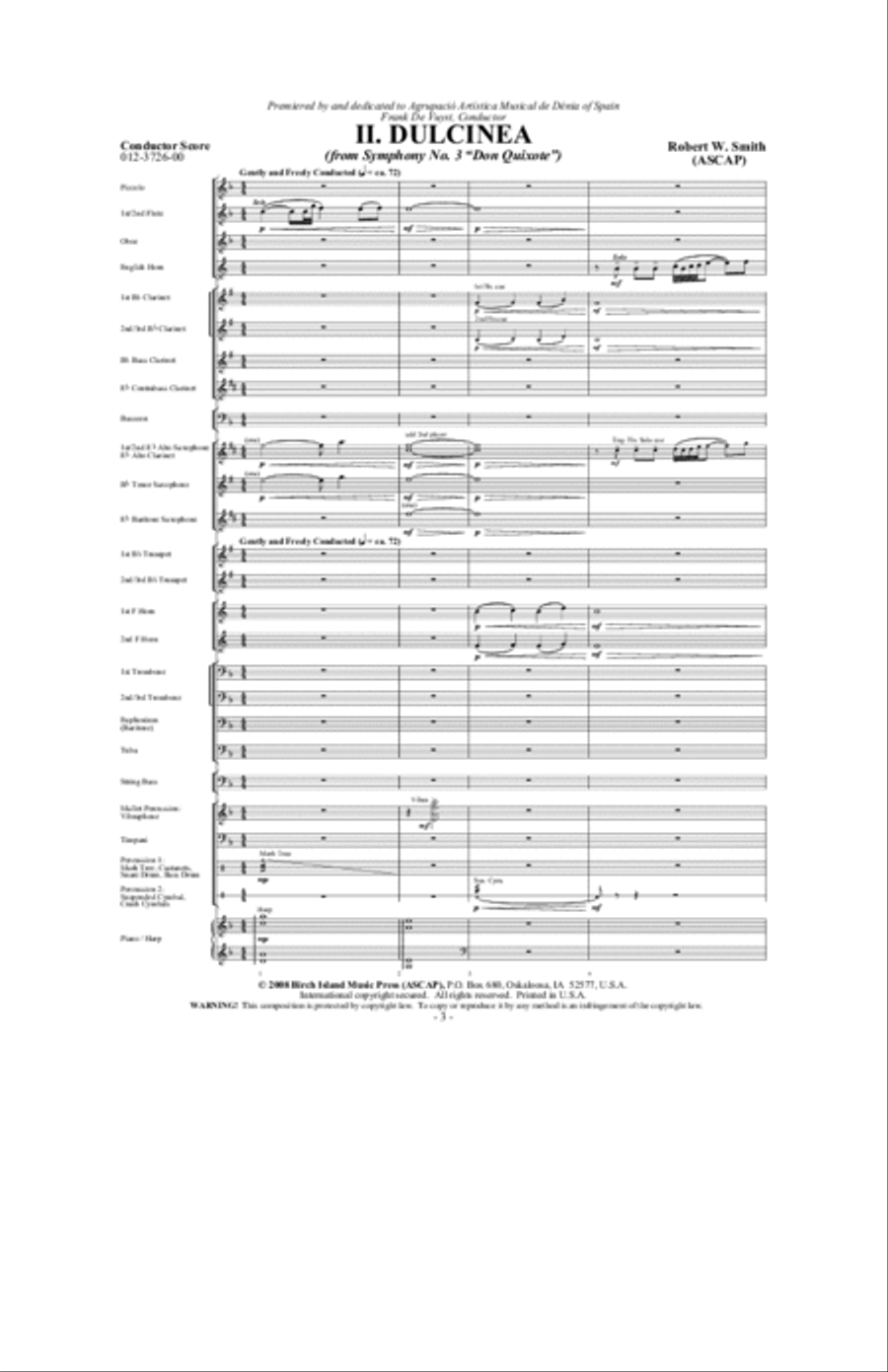 Dulcinea (Symphony No. 3, 