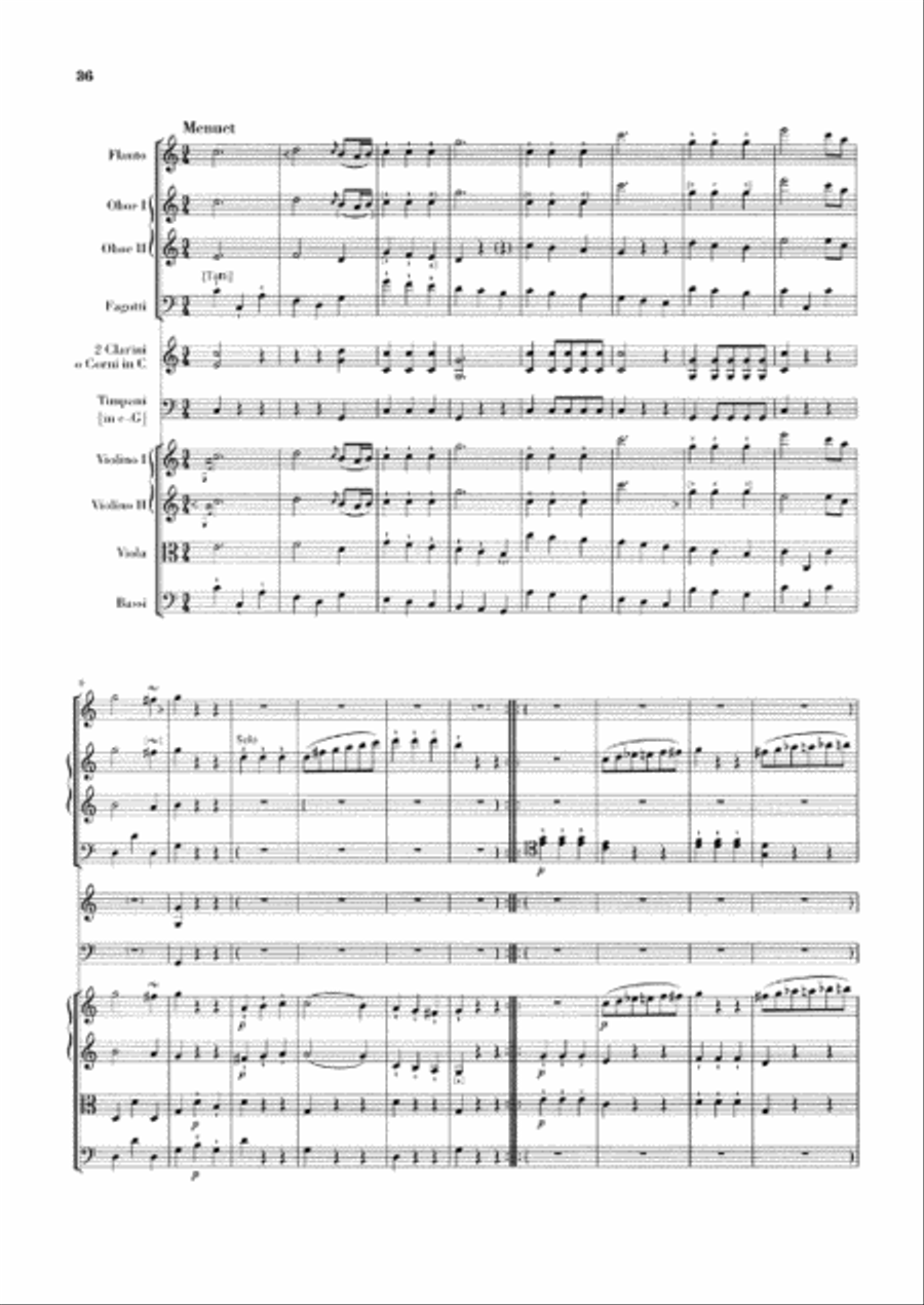 Symphonie C Major Hob. I:82 Orchestra scores gallery preview page 4