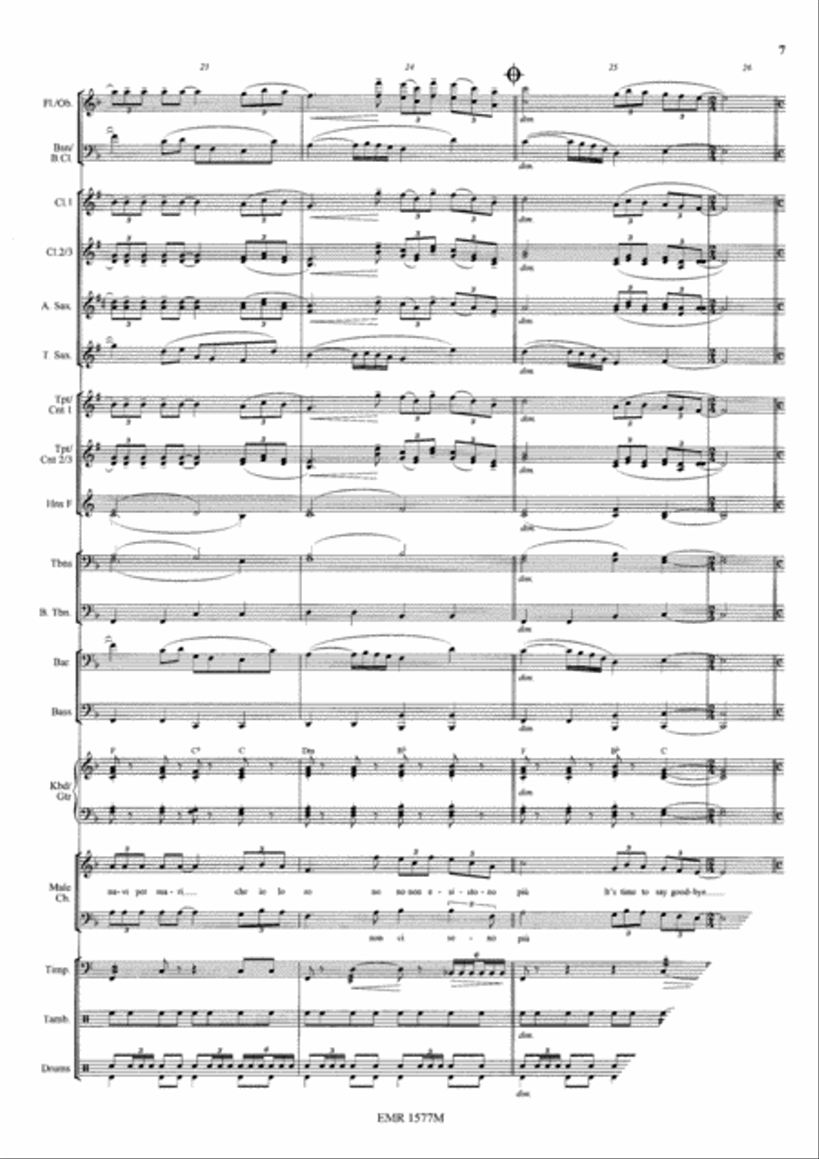 Time To Say Goodbye Time To Say Goodbye Men's Choir scores gallery preview page 9