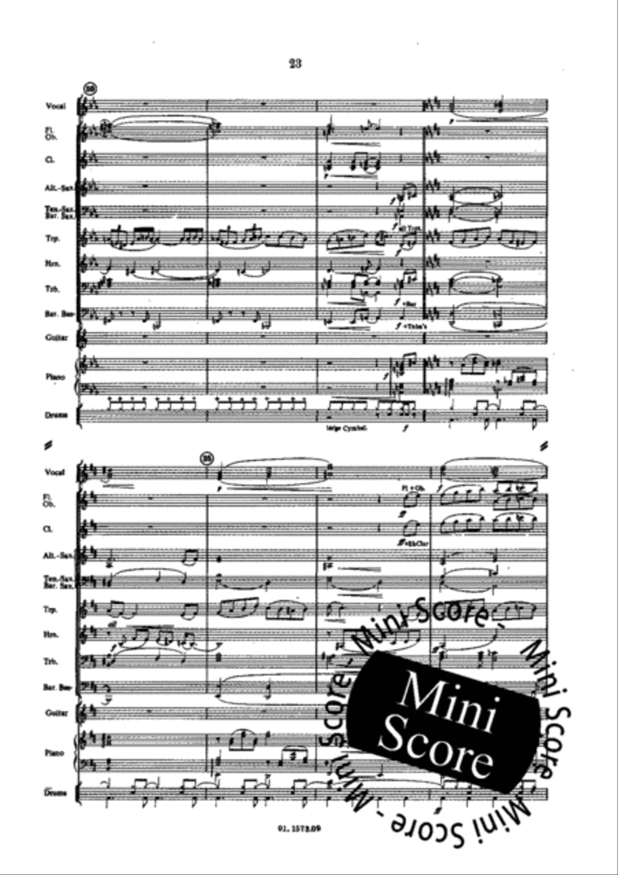 Airs D'Ambiance Airs D'Ambiance Concert Band scores gallery preview page 25