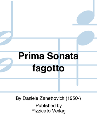 Prima Sonata fagotto