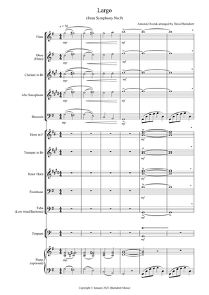 Largo (from the 'New World Symphony') for School Wind Band