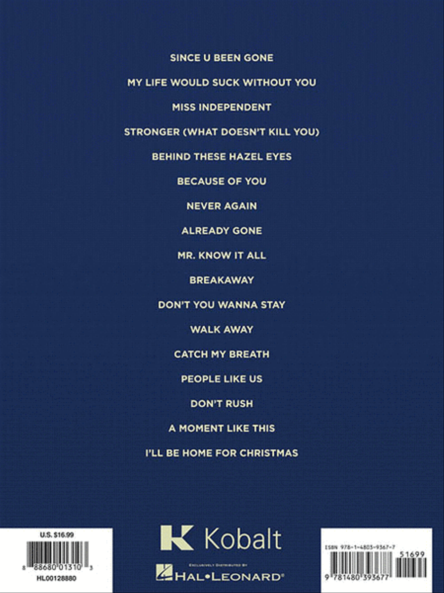Kelly Clarkson - Greatest Hits, Chapter One Easy Piano scores gallery preview page 2