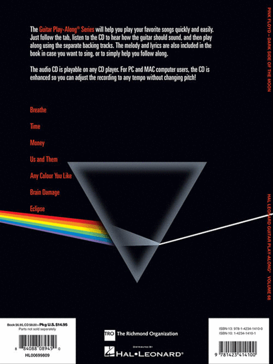 Pink Floyd – Dark Side of the Moon Guitar Tablature scores gallery preview page 3