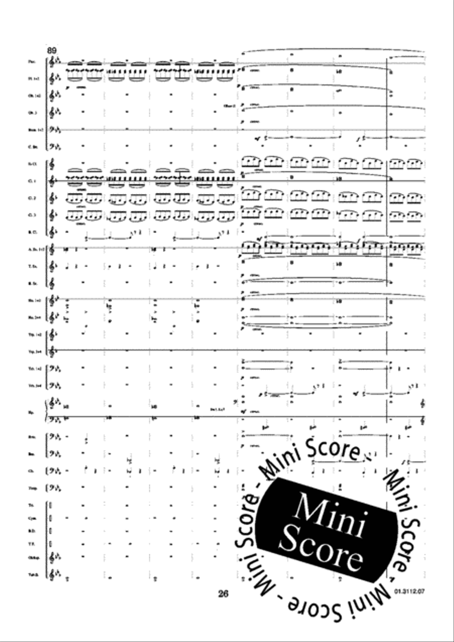 Baba Yaga/La Grande Porte de Kiev Concert Band scores gallery preview page 30