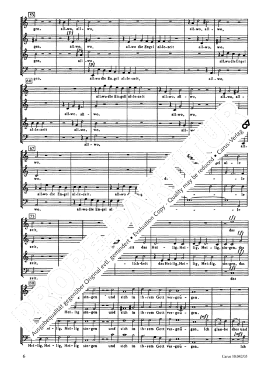 Mein Freund ist mein 4-Part scores gallery preview page 7