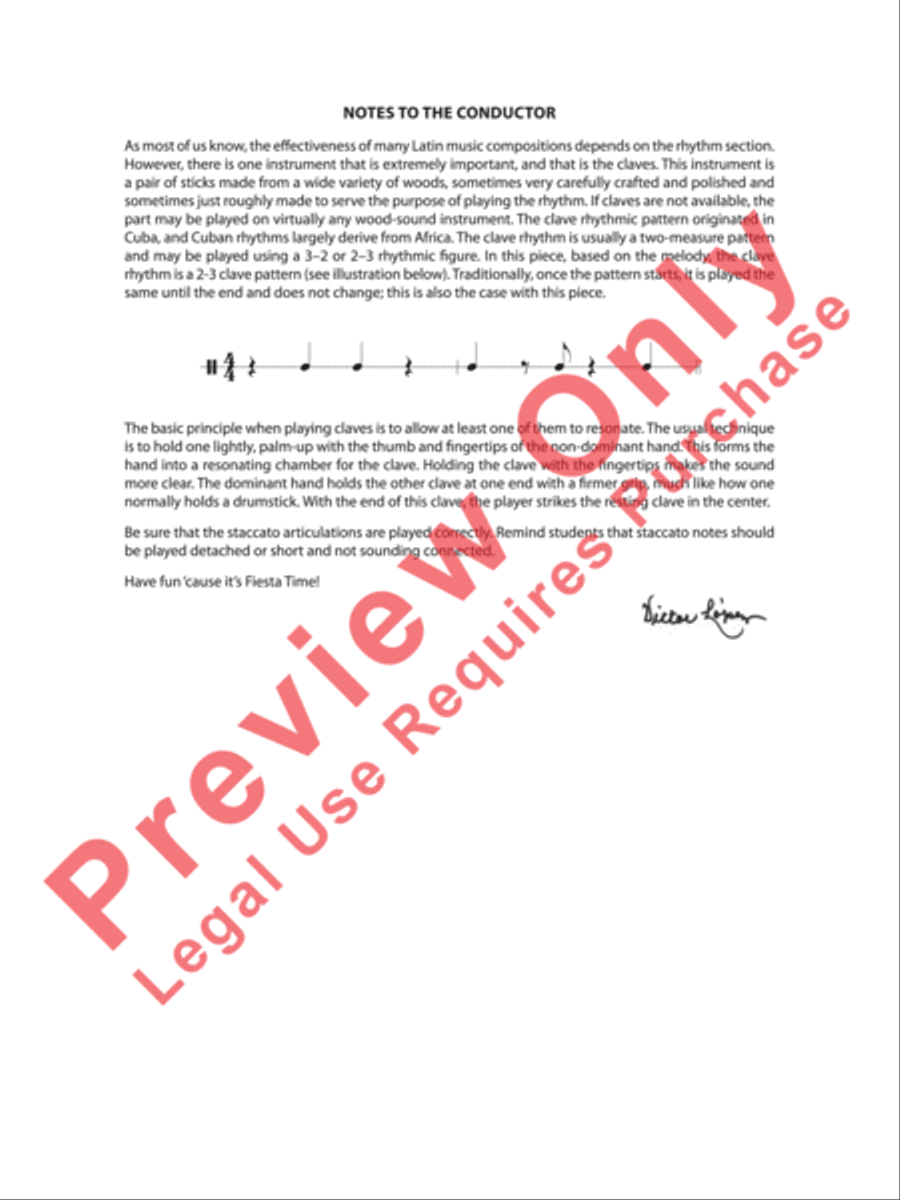 Fiesta Time! String Orchestra scores gallery preview page 3