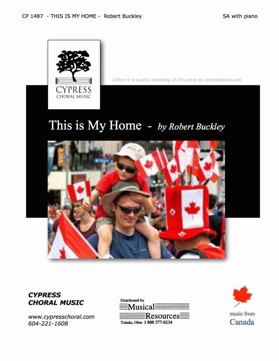 This Is My Home SA scores gallery preview page 1