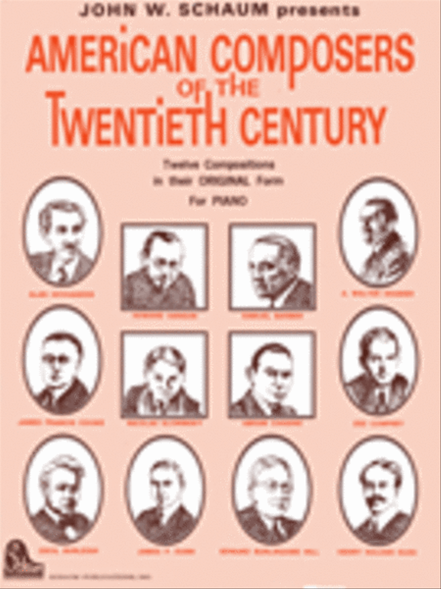 American Composers of the 20th Century Piano Method scores gallery preview page 1