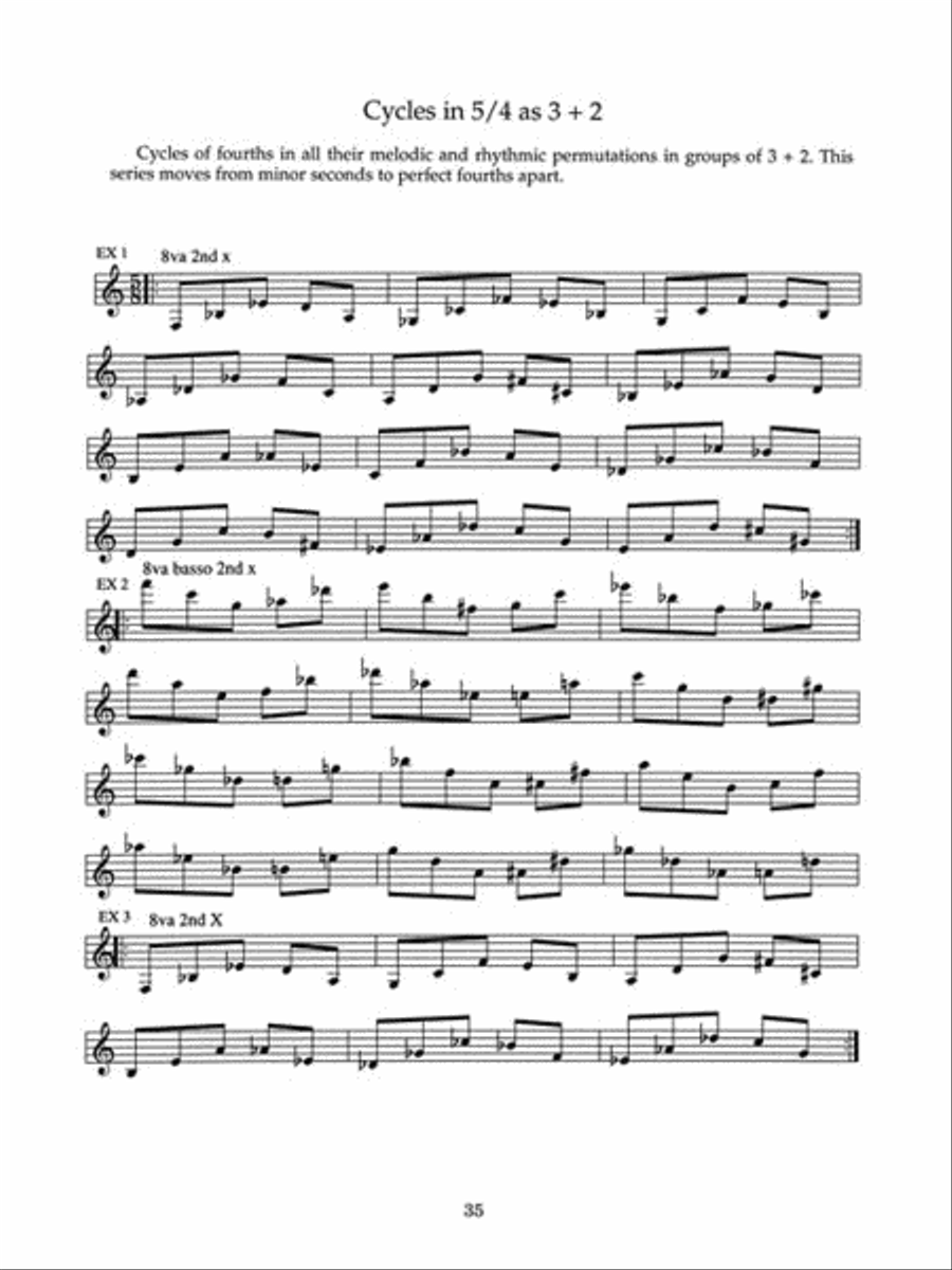 Melody & Rhythm Permutations Percussion scores gallery preview page 5