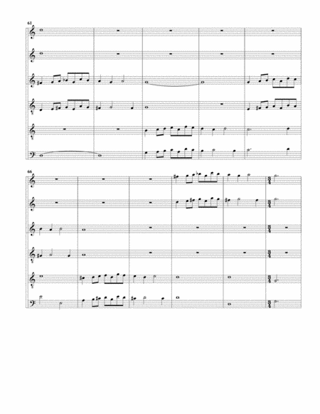 Canzon no.4 a6 (1615) (Arrangement for 6 recorders) image number null
