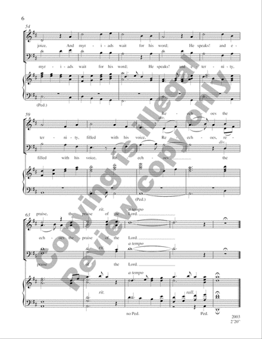 The Shepherd of My Soul The Shepherd of My Soul 4-Part scores gallery preview page 4