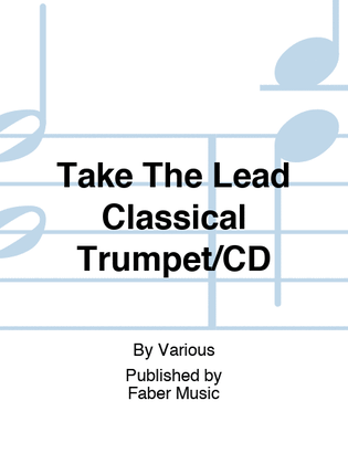 Book cover for Take The Lead Classical Trumpet/CD