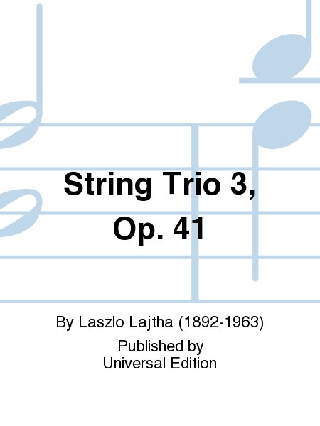 String Trio 3, Op. 41