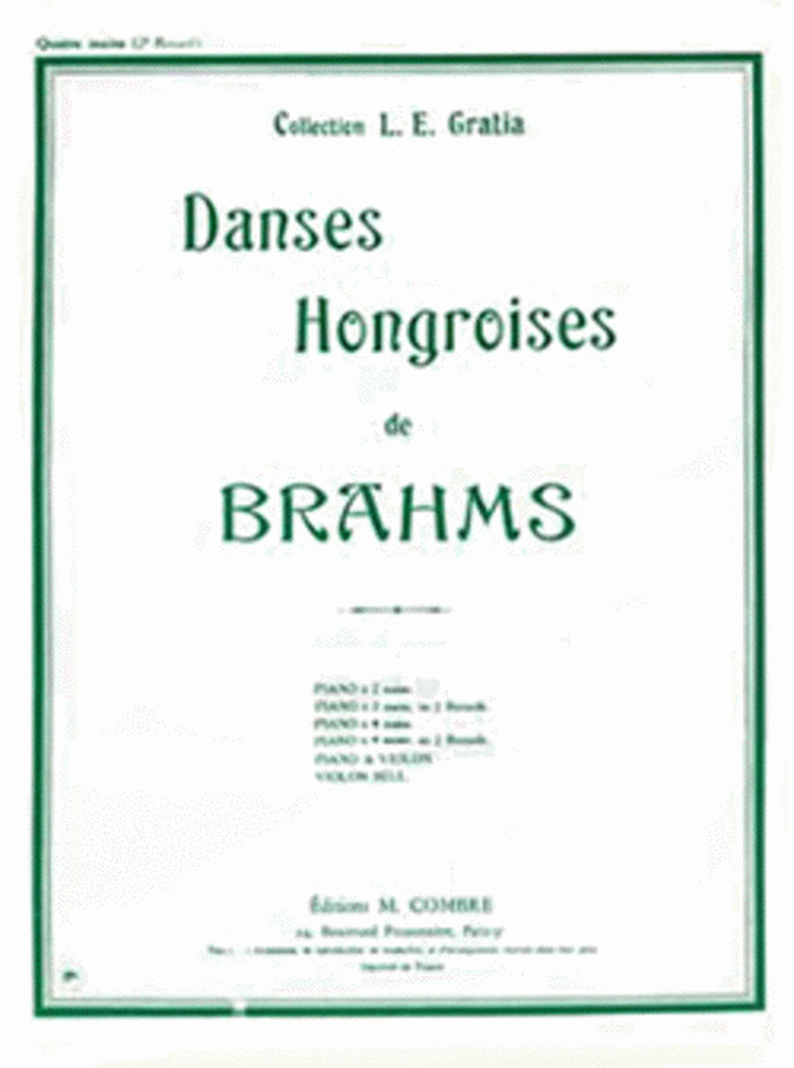 Danses hongroises - Volume 2 (No. 6 a 10)