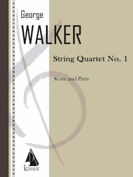 Walker - String Quartet No 1 Sc/Pts (Pod)