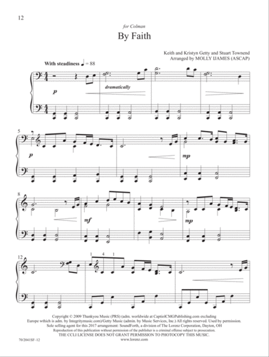 Modern Praise Piano Solo scores gallery preview page 5