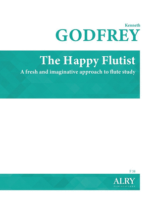 Book cover for The Happy Flutist for Solo Flute
