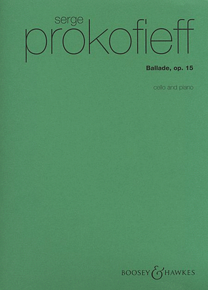 Book cover for Ballade, Op. 15