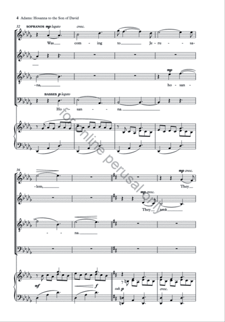 The Oxford Book of Choral Music by Black Composers 4-Part scores gallery preview page 9