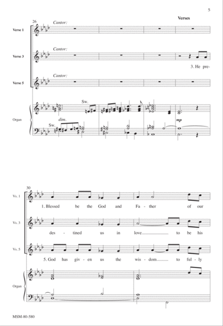 Behold, a New Creation SAB scores gallery preview page 5