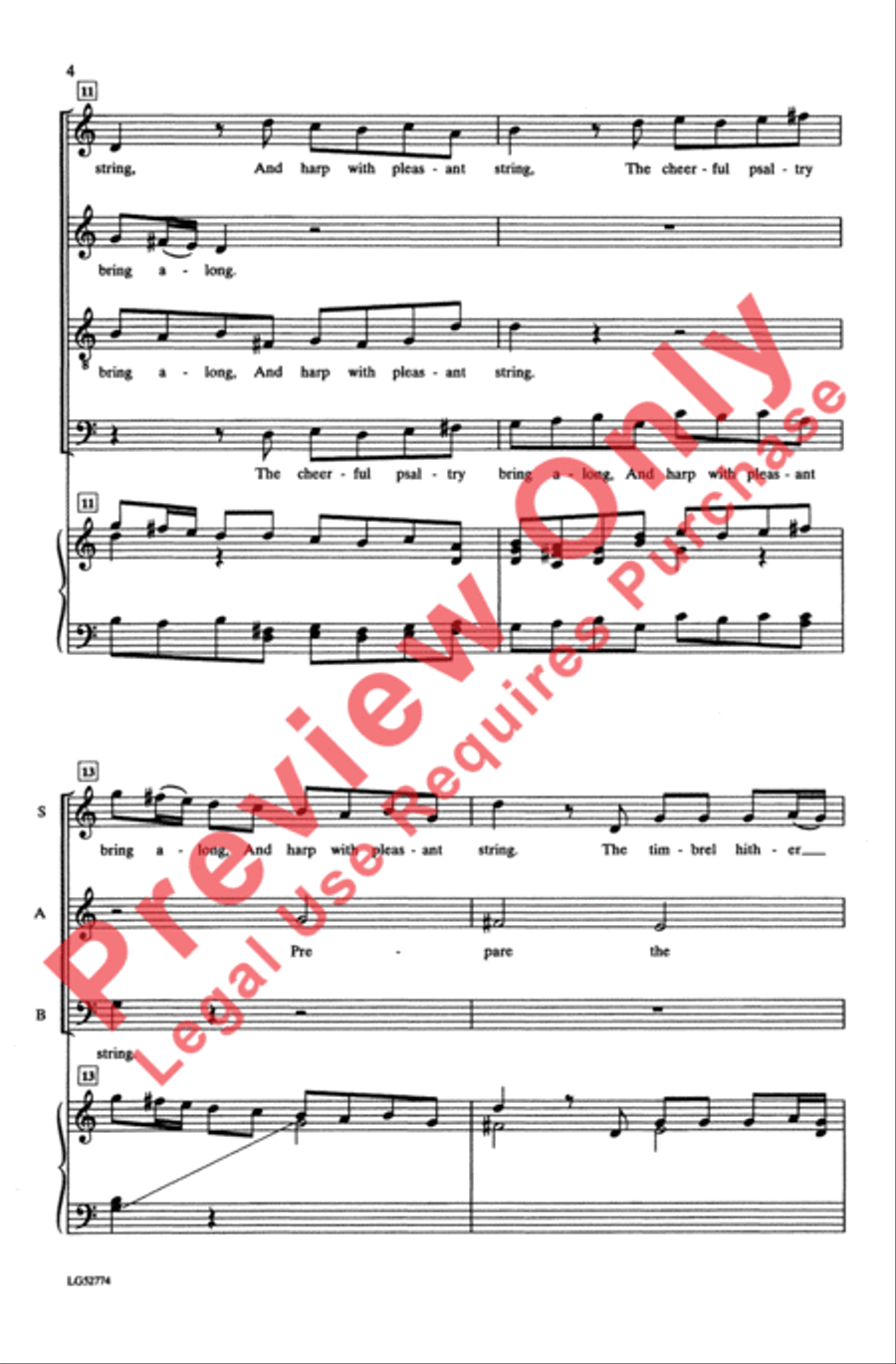 Prepare the Hymn Prepare the Hymn 4-Part scores gallery preview page 4
