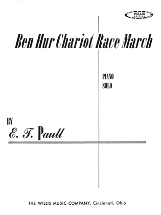 Book cover for Ben Hur Chariot Race March