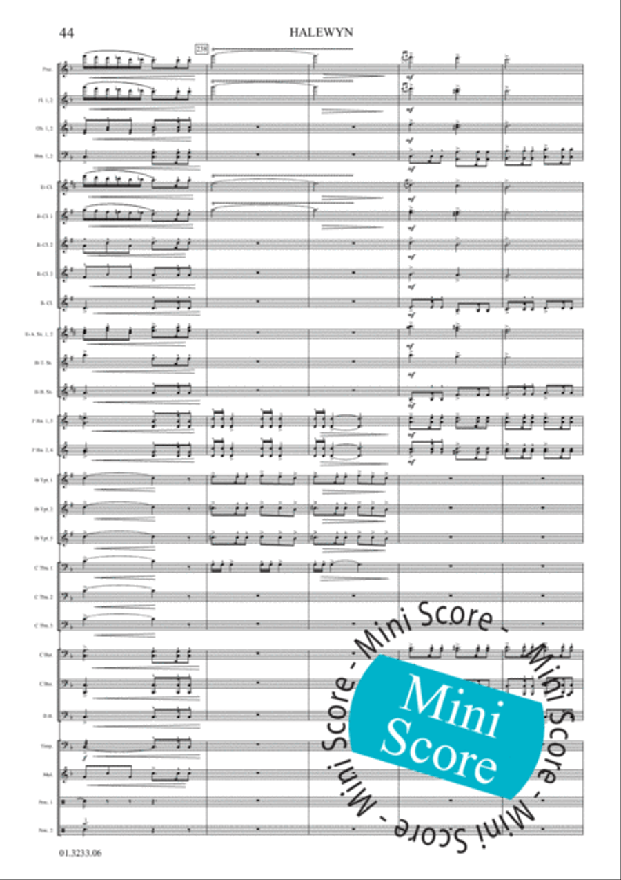 Halewijn Concert Band scores gallery preview page 50
