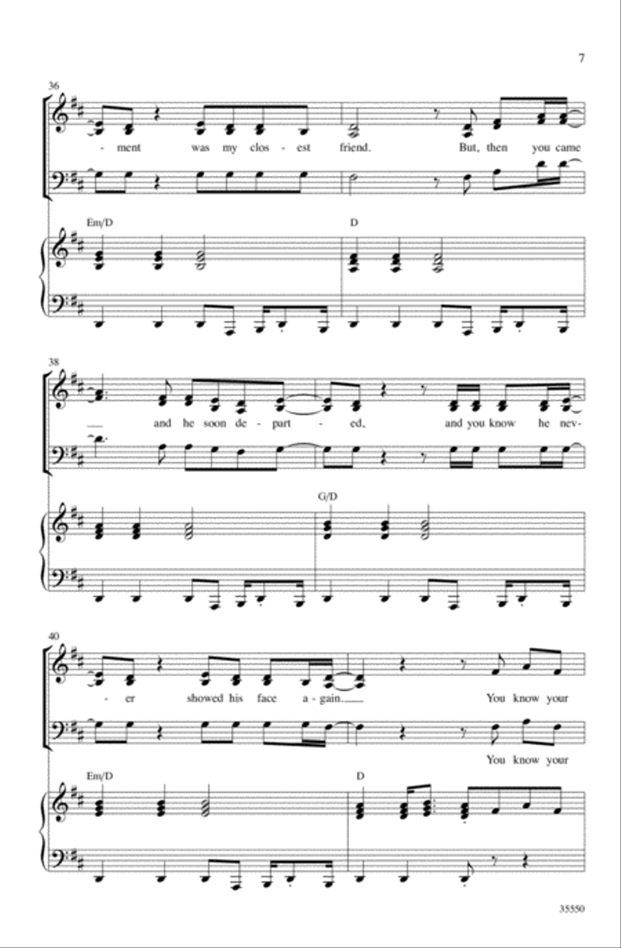 (Your Love Keeps Lifting Me) Higher and Higher Choir scores gallery preview page 6