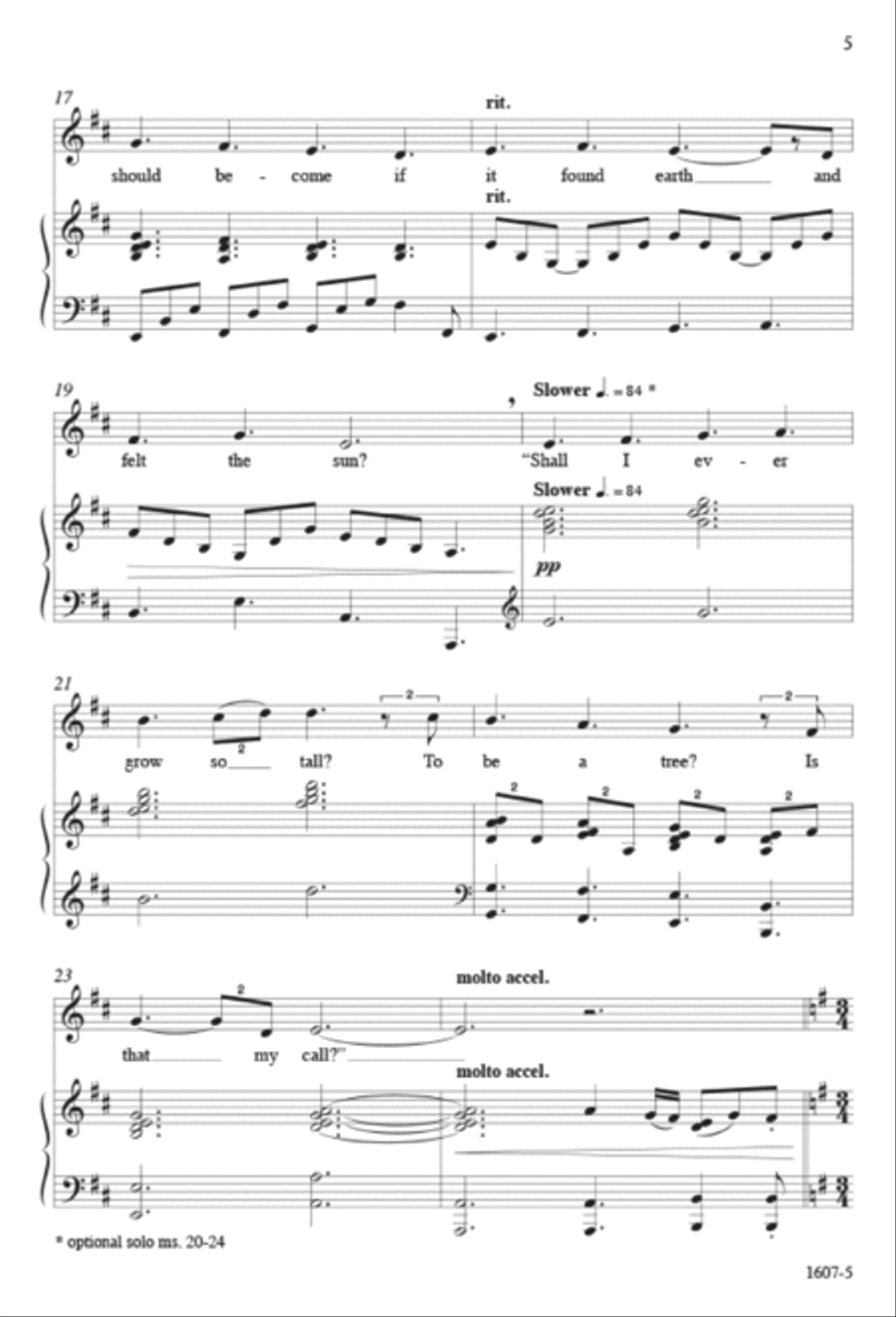 The Seedling - SA Octavo SA scores gallery preview page 4