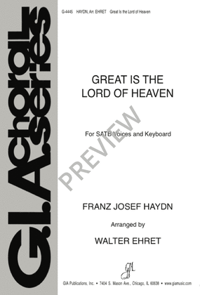 Book cover for Great Is the Lord of Heaven