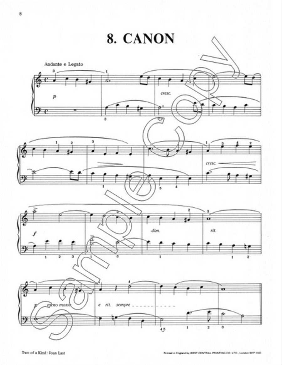 Two of a Kind Piano Solo scores gallery preview page 4