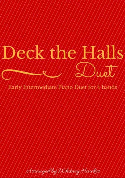 Deck The Halls Piano Duet image number null