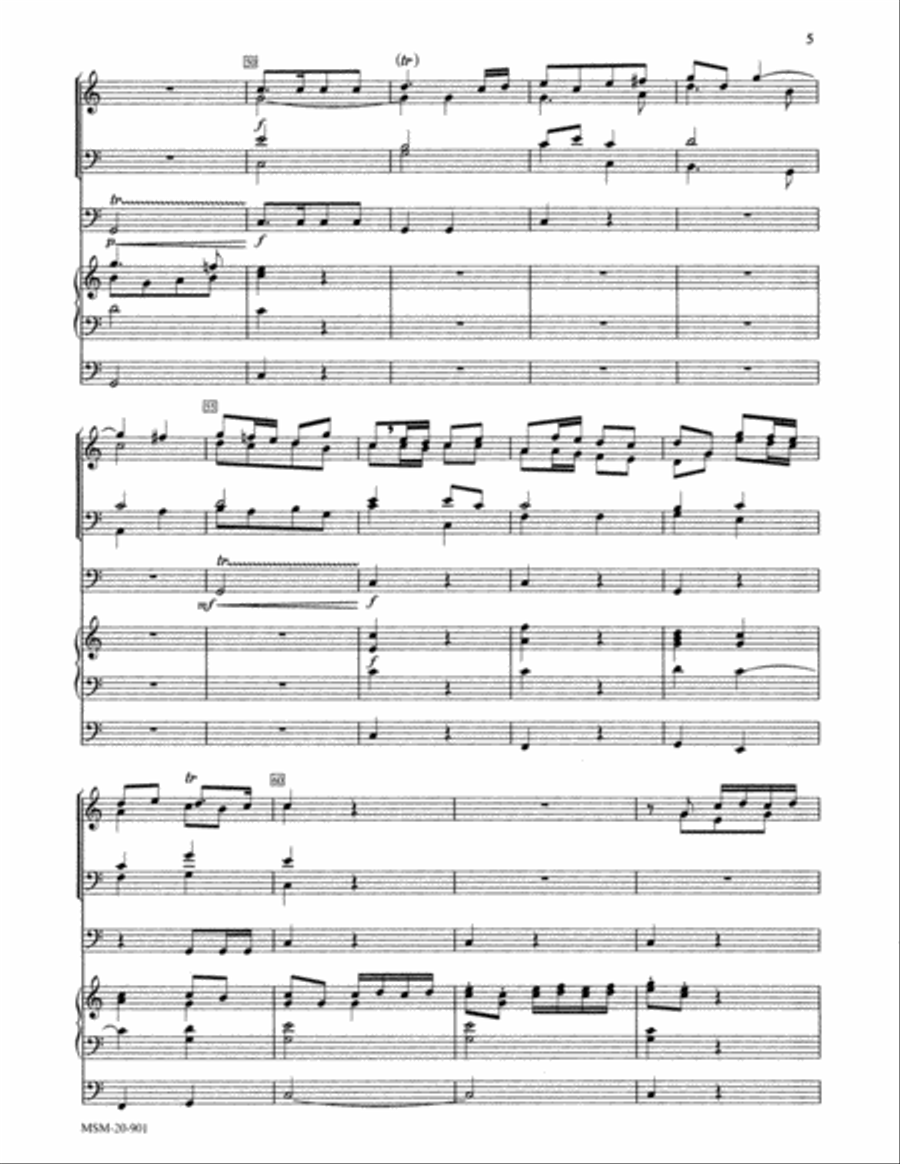 Prelude Organ scores gallery preview page 5