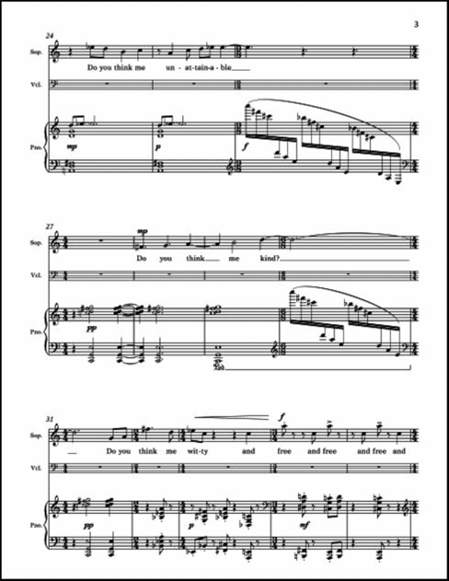 Beyond Mirrors of Color Choir scores gallery preview page 5