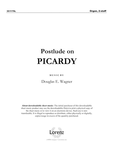 Postlude on "Picardy"
