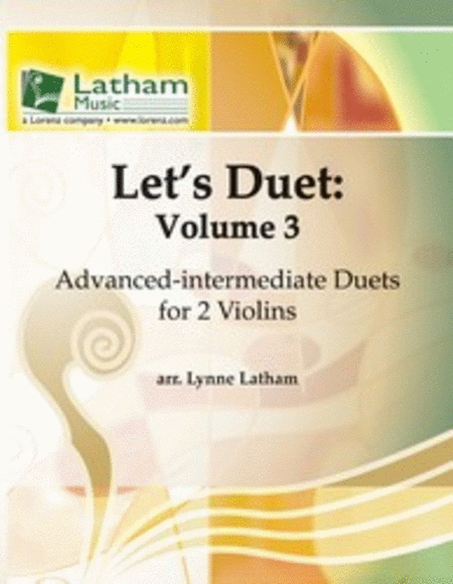 Lets Duet Vol 3 For 2 Violins